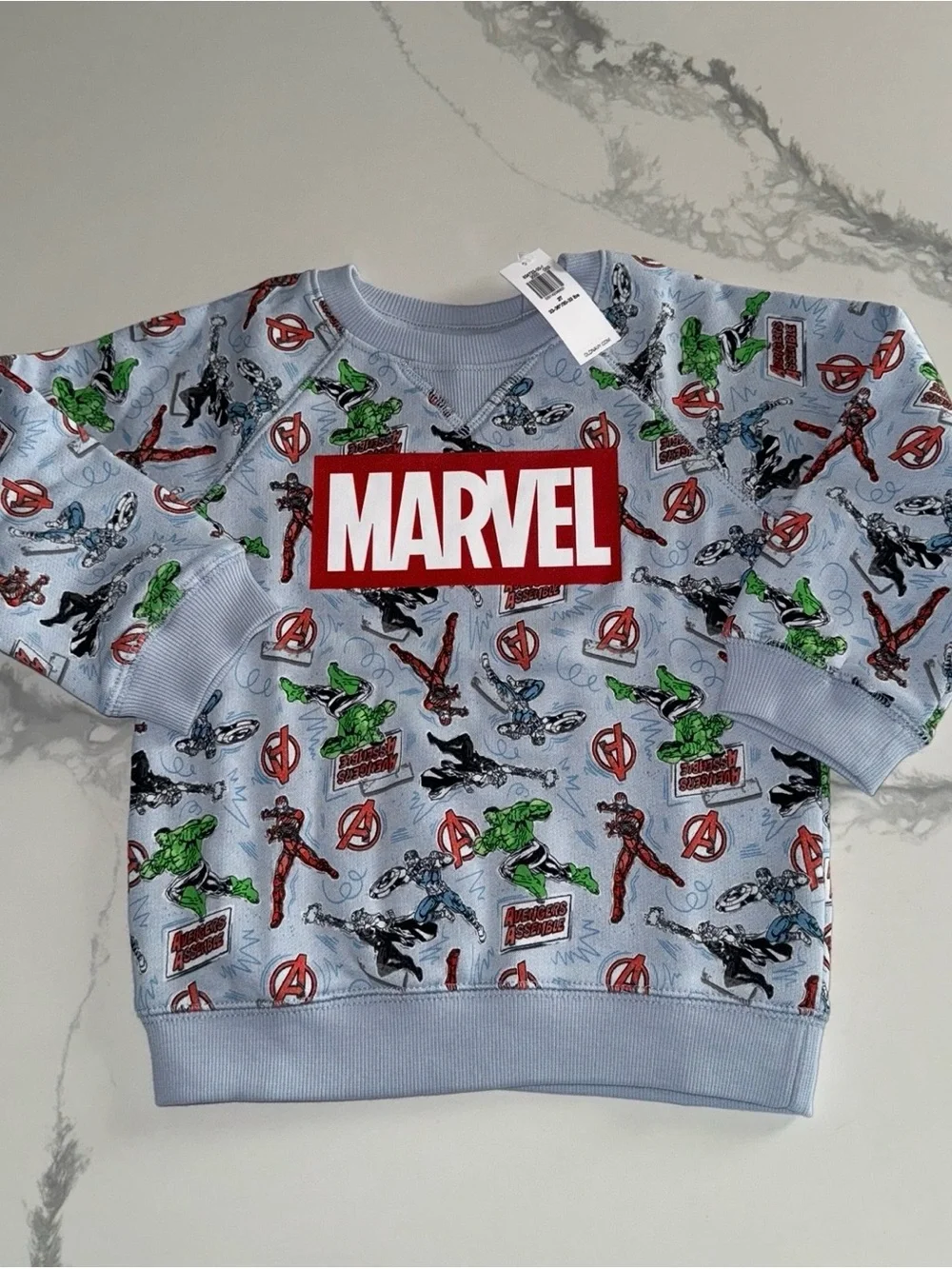 Marvel Avengers Kids’ Superhero Sweatshirt Bundle 2T